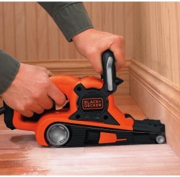 BLACK + DECKER Belt Sander-Dust Bag Sander1